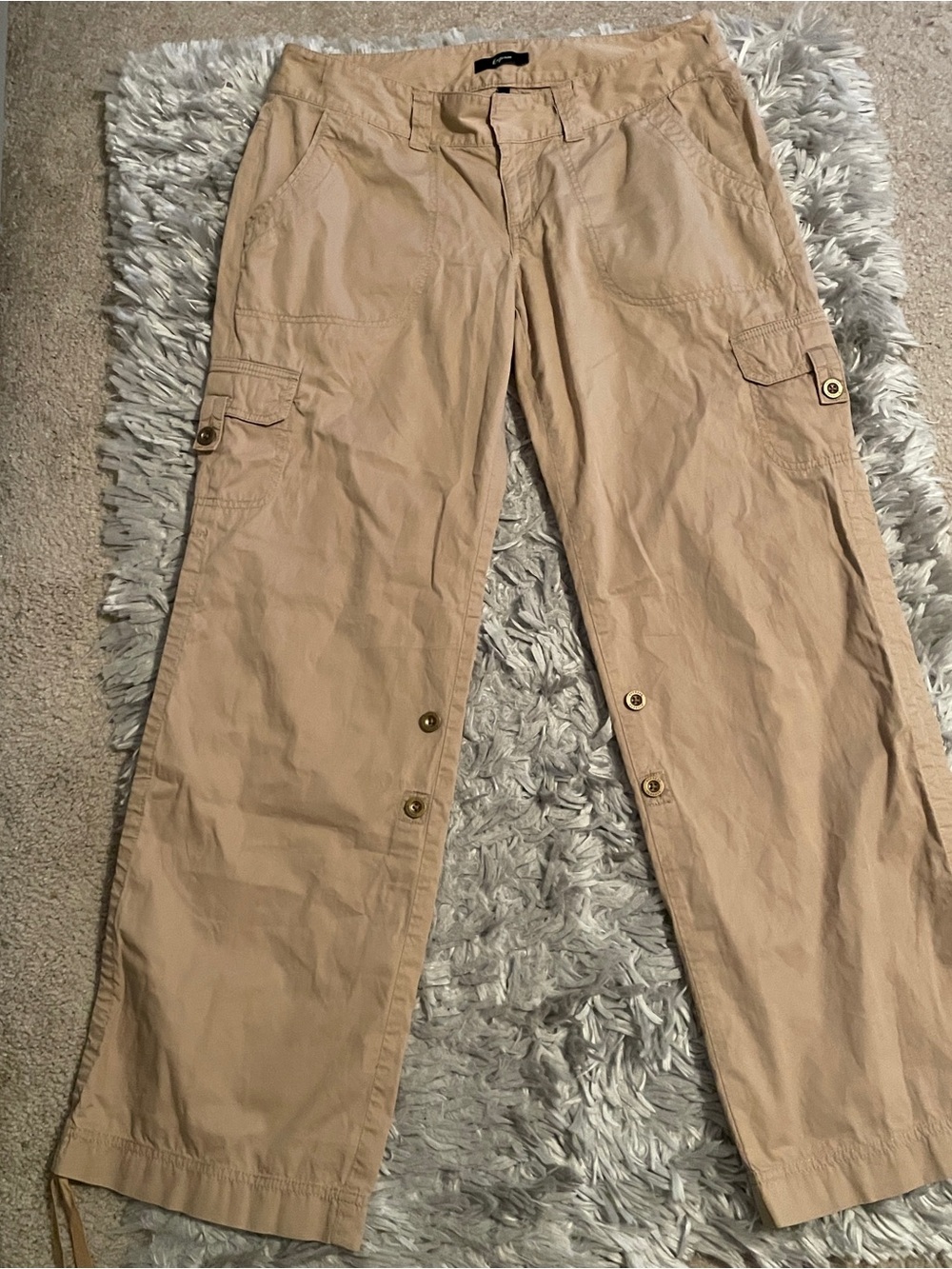 Express Khaki Beige Casual Pants